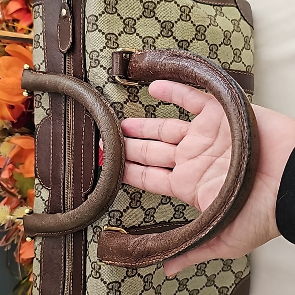 Authentic Vintage Gucci Sherry Line Boston Bag - Picture 13 of 14